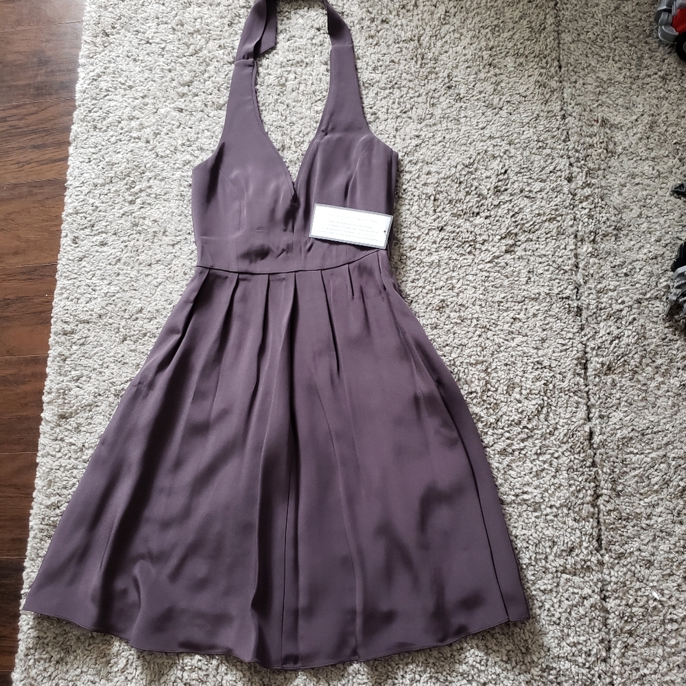 J.Crew halter bridesmaid dress